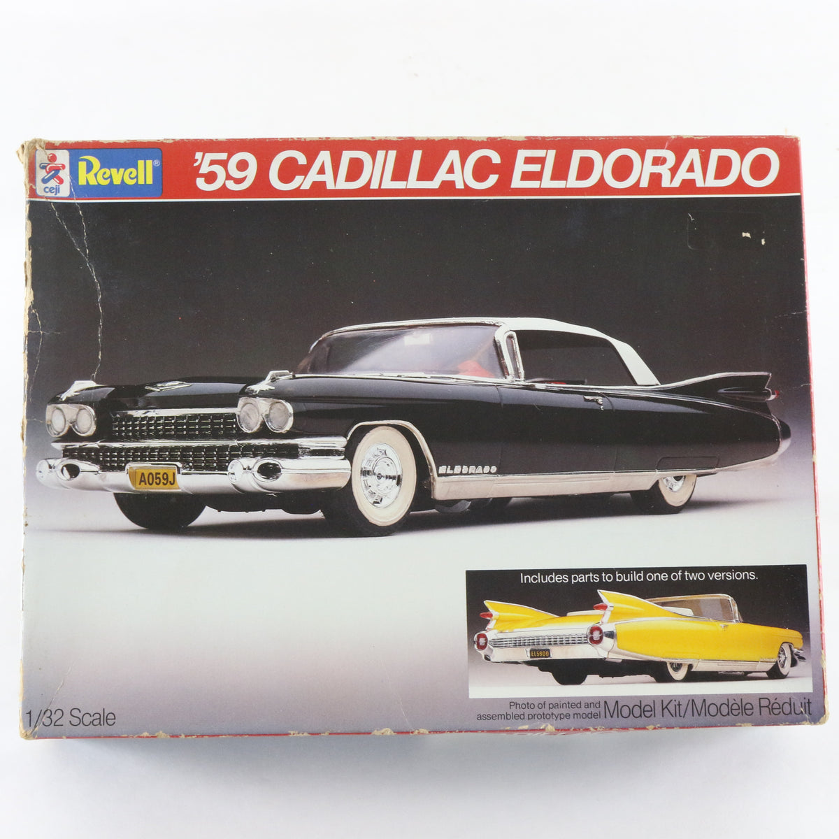 1959 '59 Cadillac Eldorado Ceji Revell 1:32 Model Car Kit 7275