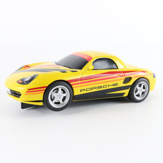 Porsche Boxster Yellow Scalextric Slot Car