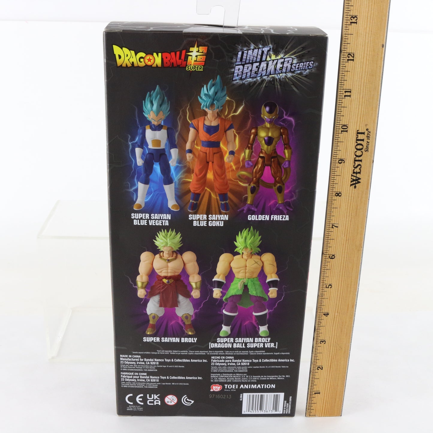 Bandai Namco Dragon Ball Super Limit Breaker SS Saiyan Blue Goku Figure 36731