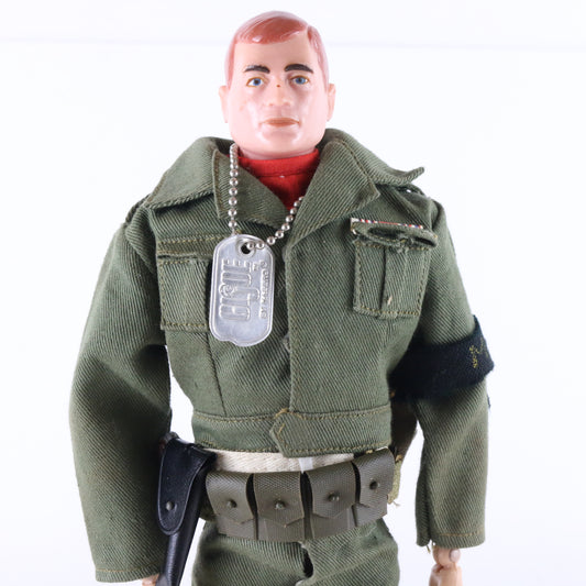USA MADE 1964 Hasbro Gi Joe Military Police 12" Figure W/ Helmet & More