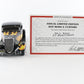 California Kid 1934 Ford Coupe Black W/ Flames Danbury Mint 1:24 Model Car