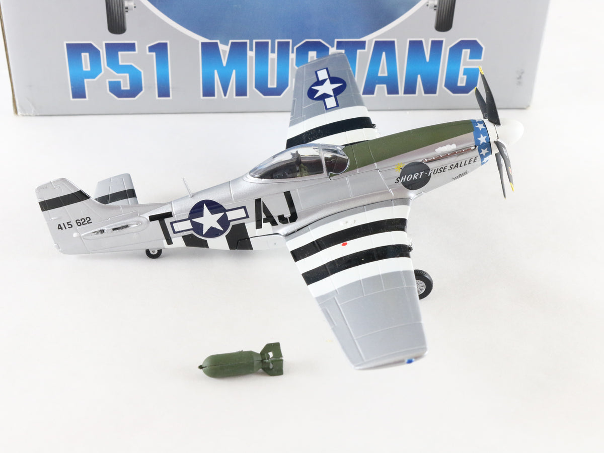 P-51 Mustang Short Fuse Sallee USAAF WW2 Aces Armour 1:48 98074 Diecast
