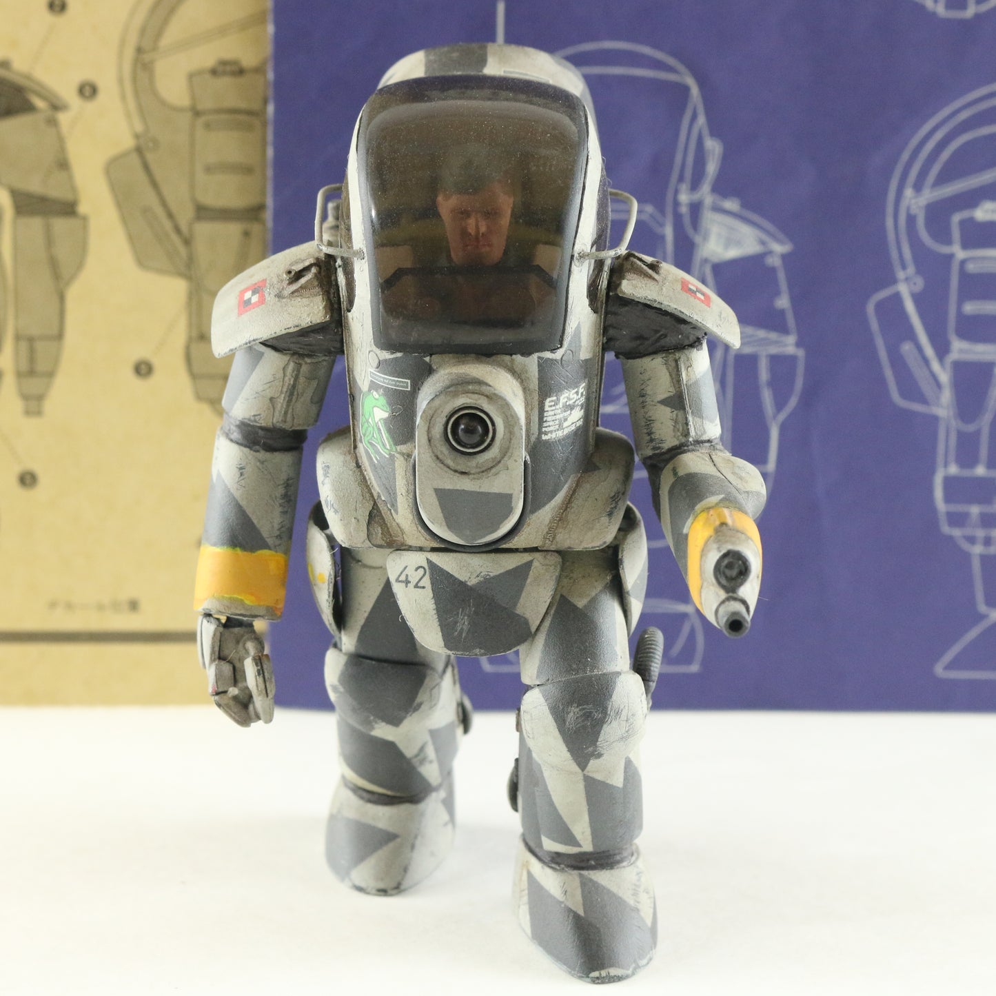 Nitto Konrad Panzer Kampf Anzug Ausf K SF3D Ma.K 1:20 Pro Built Painted Robot