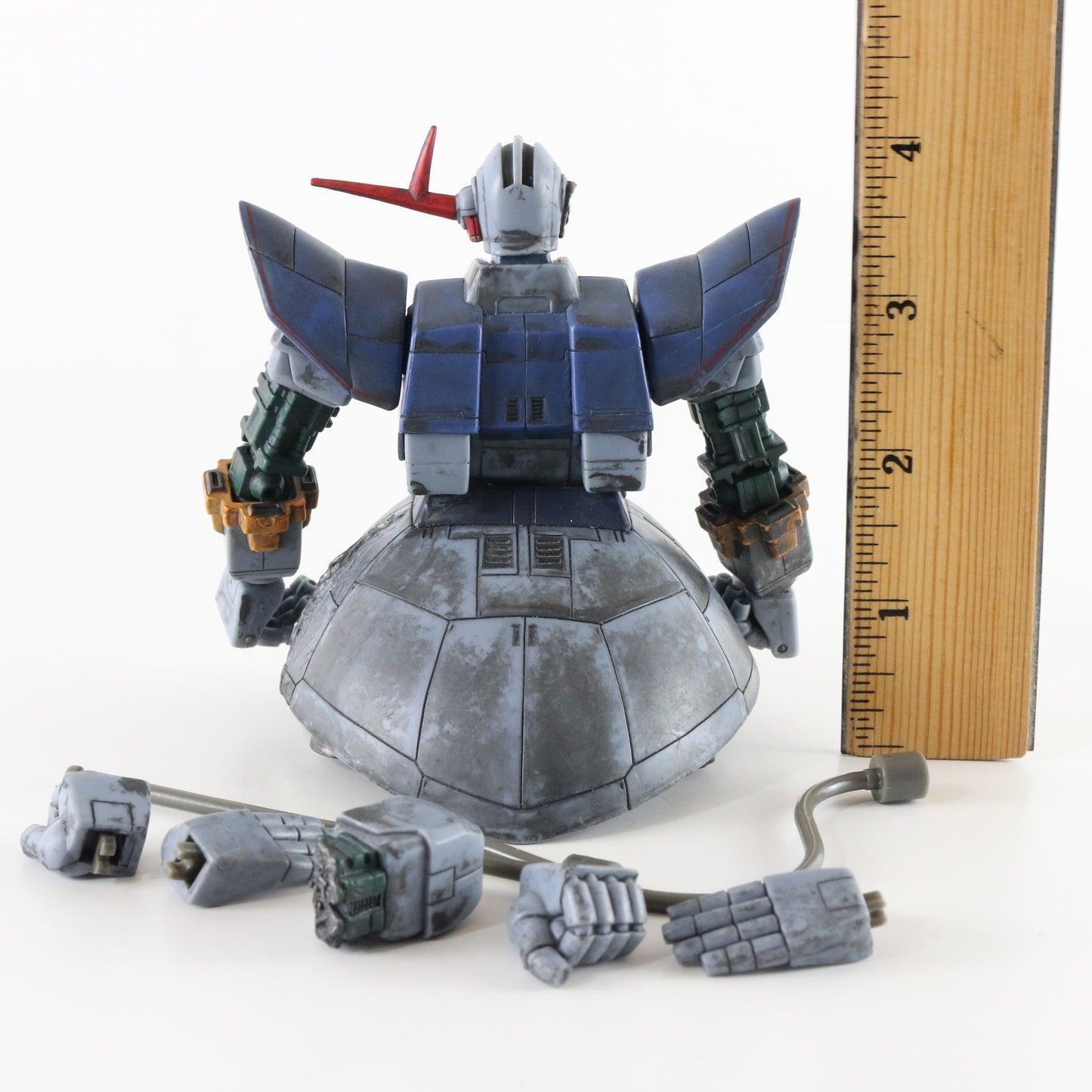 Gundam MSIA Msn-02 Zeong Battle Scarred Mobile Suit Bandai Figure 4"