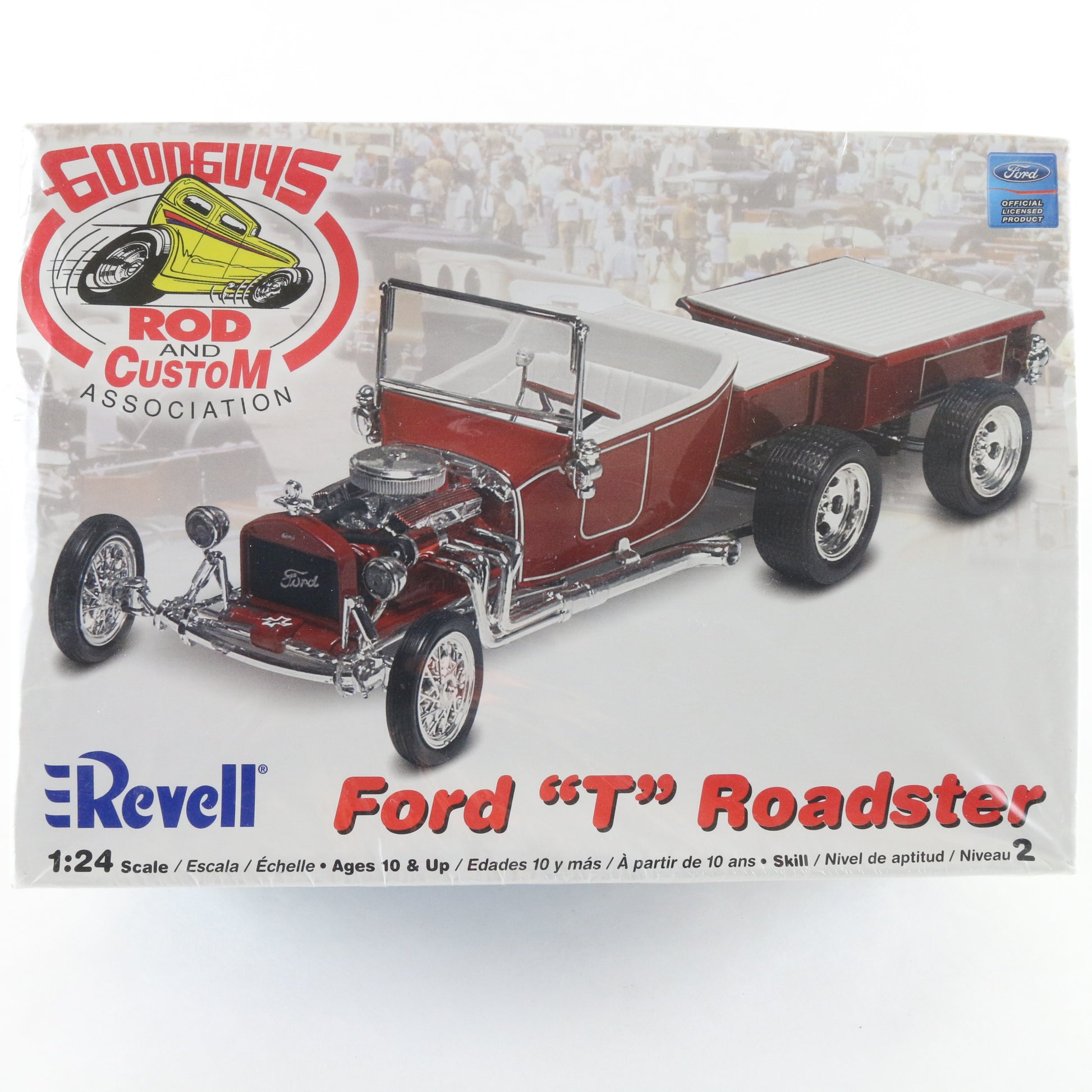 Ford T Roadster Goodguys Rod & Custom Revell 1:24 Model Kit 85-2022
