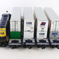 Lionel O 6-31760 CSX 3329 SD40-2 Diesel Loco Husky Stack Container Train Set