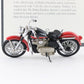 1957 Harley Davidson Sportster Red Black Franklin Mint 1:24 Model Motorcycle