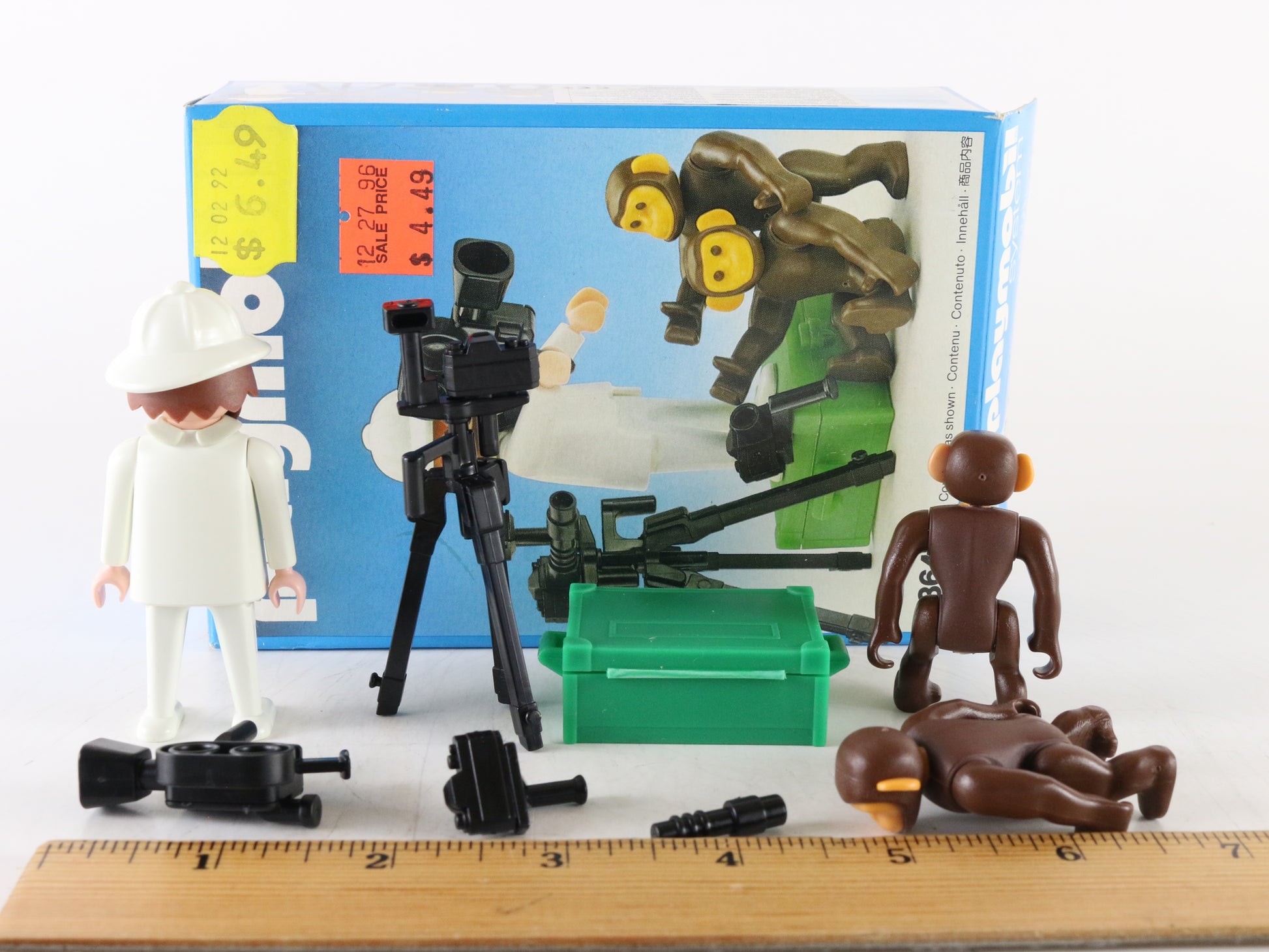 Playmobil 3364 Safari Camera Man and Monkeys Set with Box