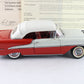1955 Oldsmobile Super 88 Convertible Red White Danbury Mint 1:24 Model Car