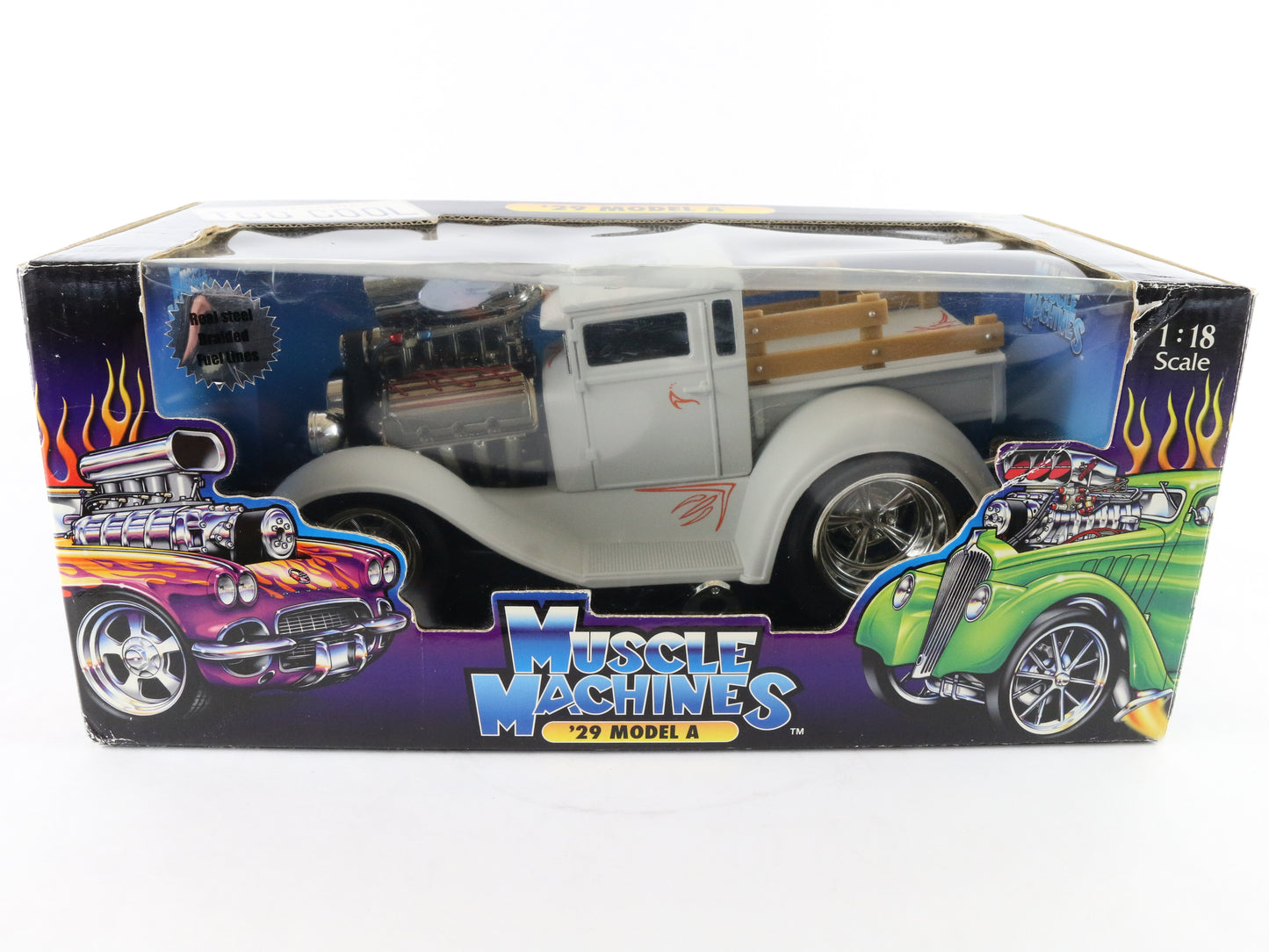 1929 Model A Too Cool Flying Eye Muscle Machines 1:18 71166 Diecast Car Sealed