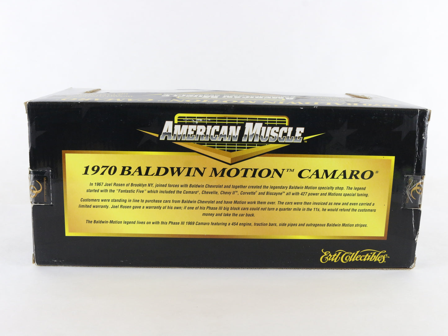 1970 Chevy Camaro Baldwin Motion Red White American Muscle ERTL 1:18 32516 LE