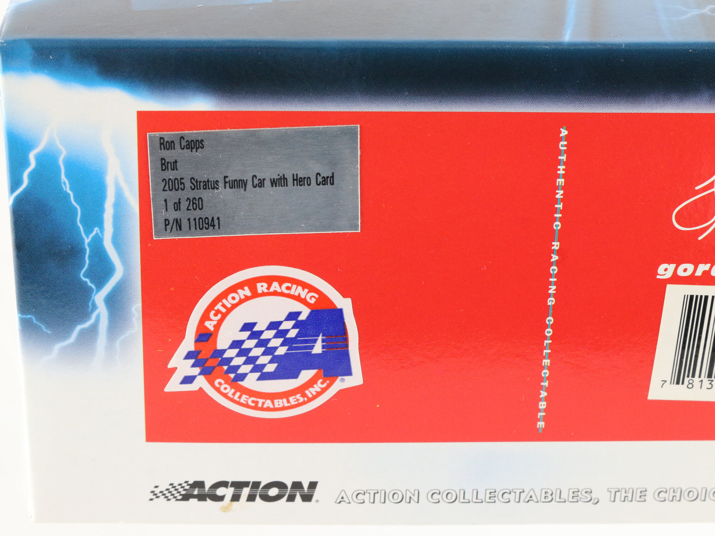 2005 Dodge Stratus Funny Car Ron Capps Brut Action 1:24 Model 1 Of 260 110941