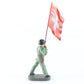 Elastolin WWII Swiss Armed Forces Flag Bearer German Made Toy Soldier 3"