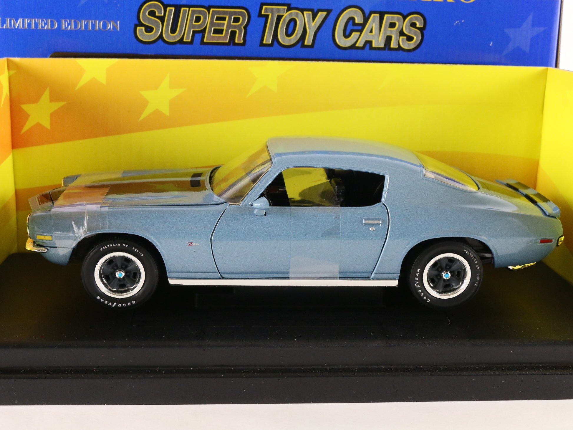 1970 1/2 Chevy Camaro Rs Z28 Super Toy Cars American Muscle ERTL 1:18 29228p