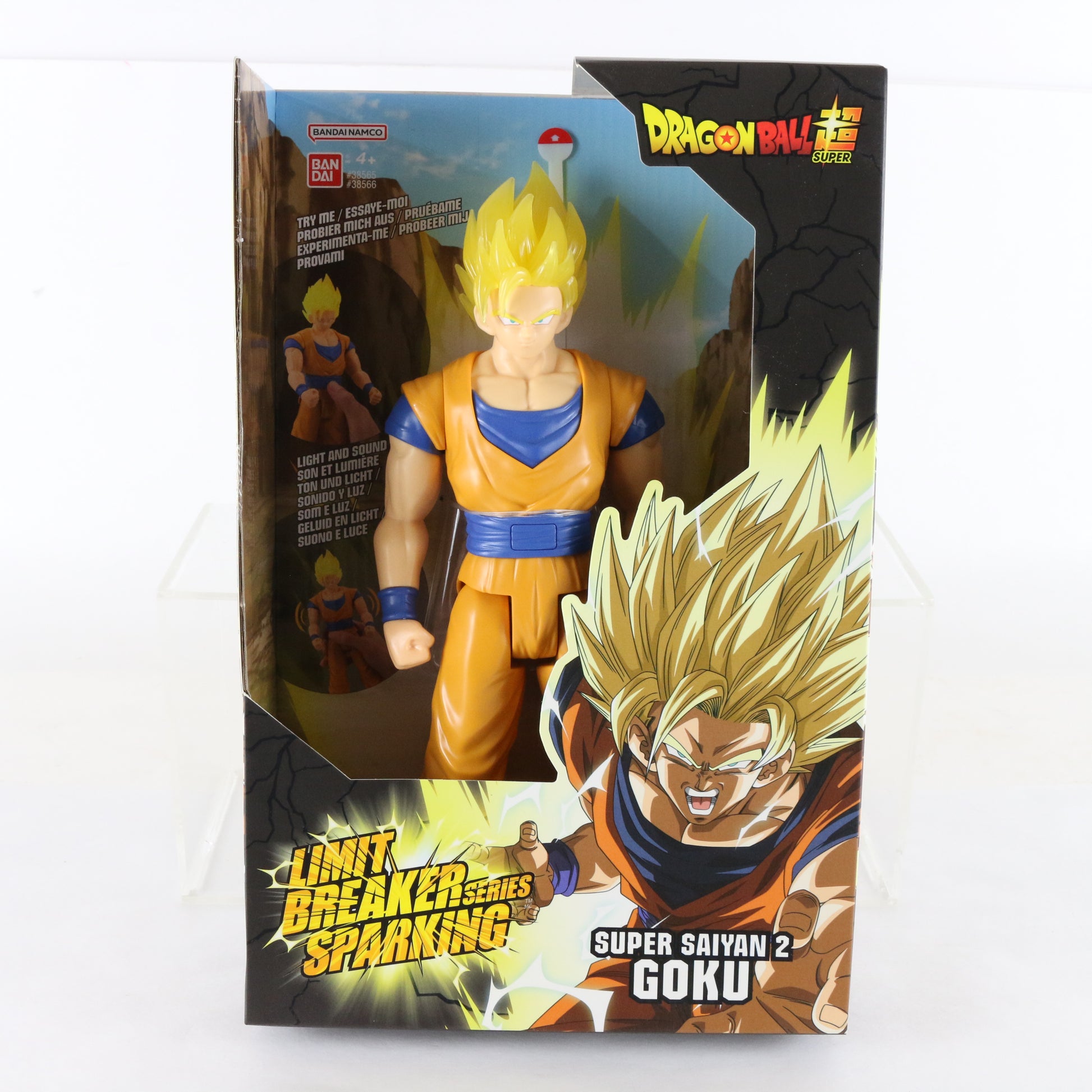 Bandai Namco Dragon Ball Super Limit Breaker Sparking Super SS 2 Goku Figure