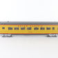 MTH O Union Pacific UP 5325 Illuminated Gray & Yellow Passenger Car 3 Rail