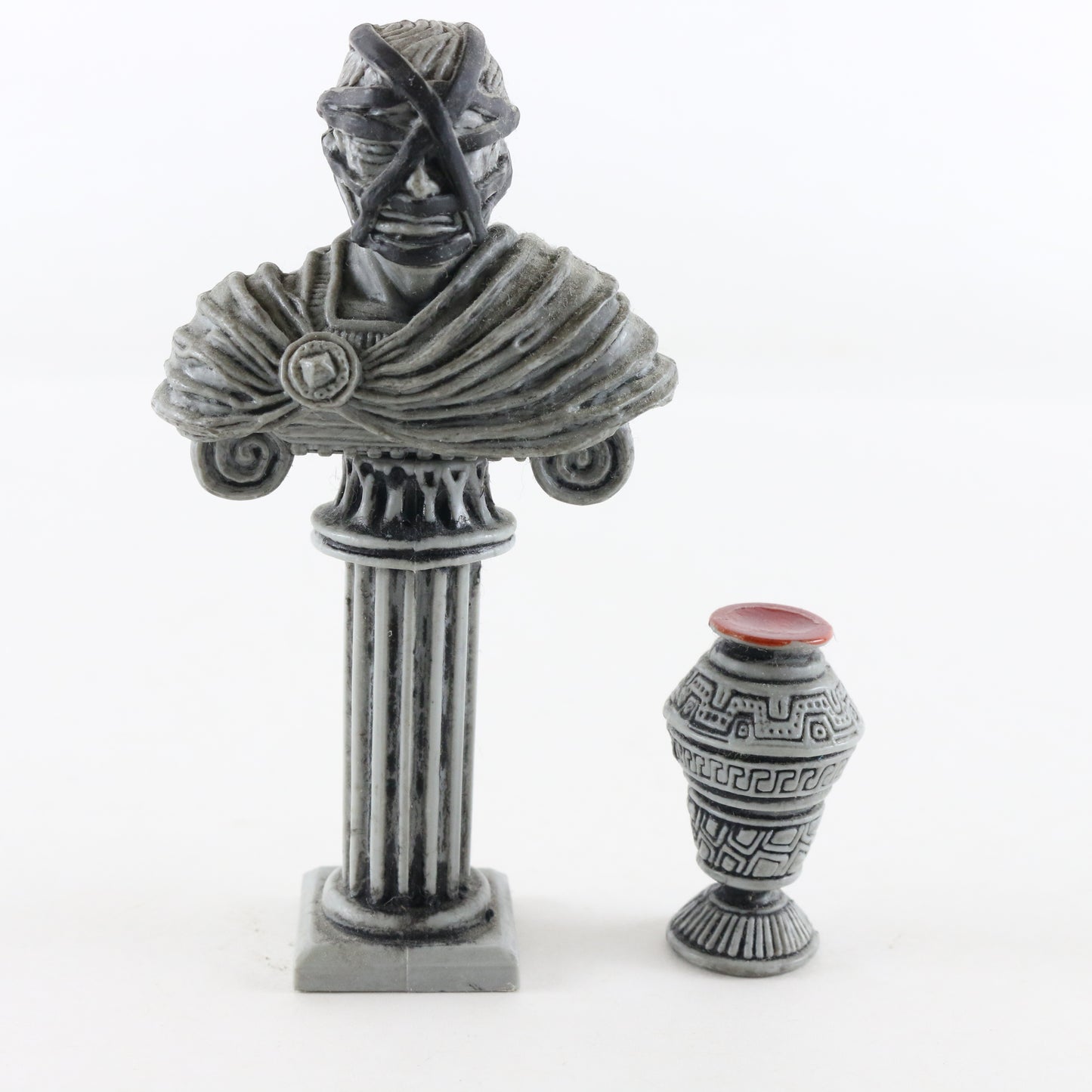 Lot Of 2 Mcfarlane Metal Gear Psycho Mantis Accessories Bust & Vase 1999