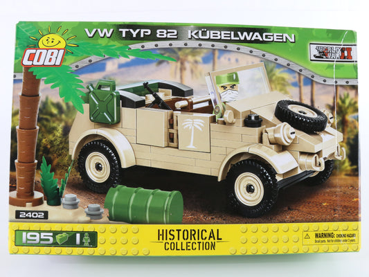 Volkswagen VW Typ 82 Kubelwagen WW2 German Historical Collection Cobi 2402