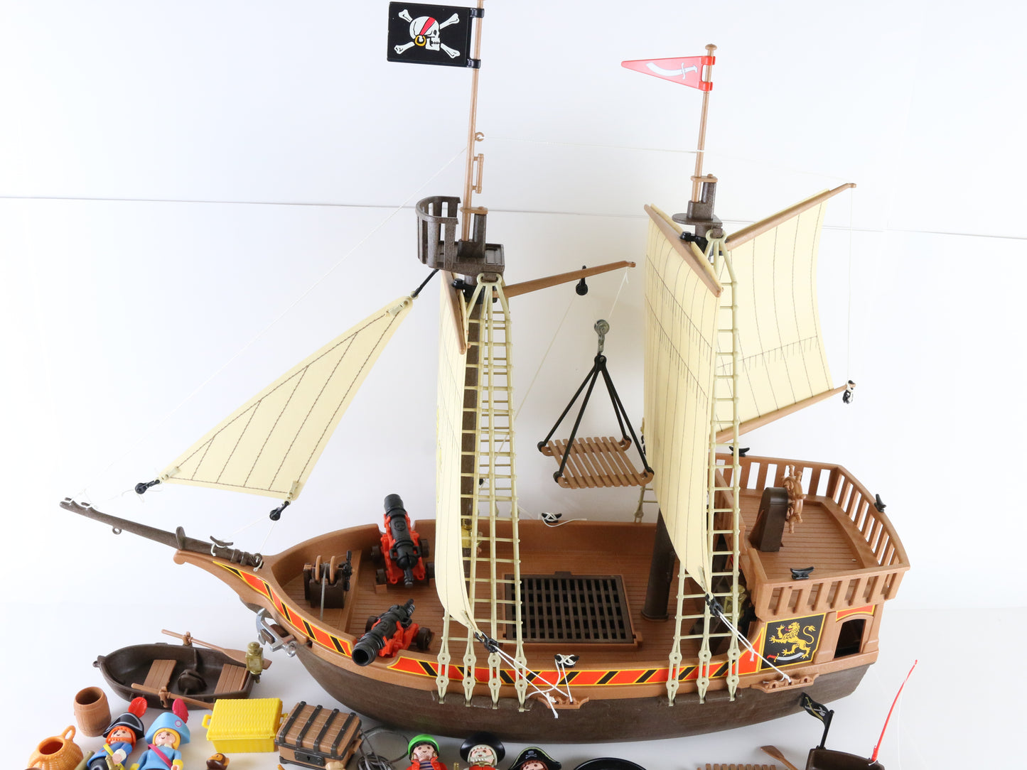 Playmobil 3053 Pirate Ship with Figures and Pirate Accessories