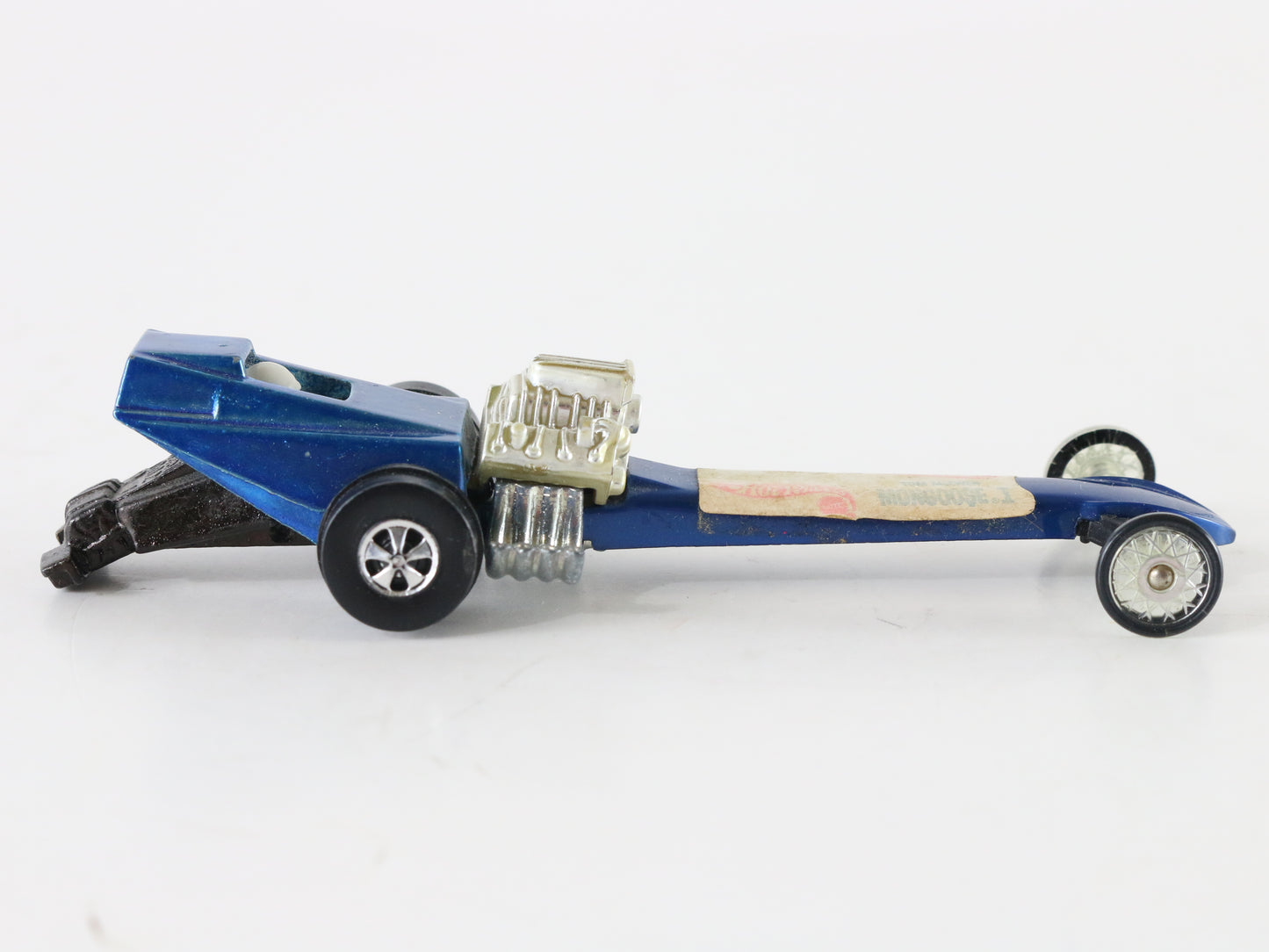 Vintage Hot Wheels Tom McEwen Mongoose 1 Fuel Dragster W/ Decal Mattel 1:64