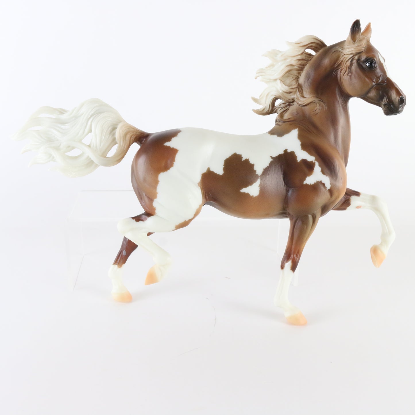 Breyer Part Of Half Arab Family Huckleberry Bey Chestnut Pinto JcPenny Horse