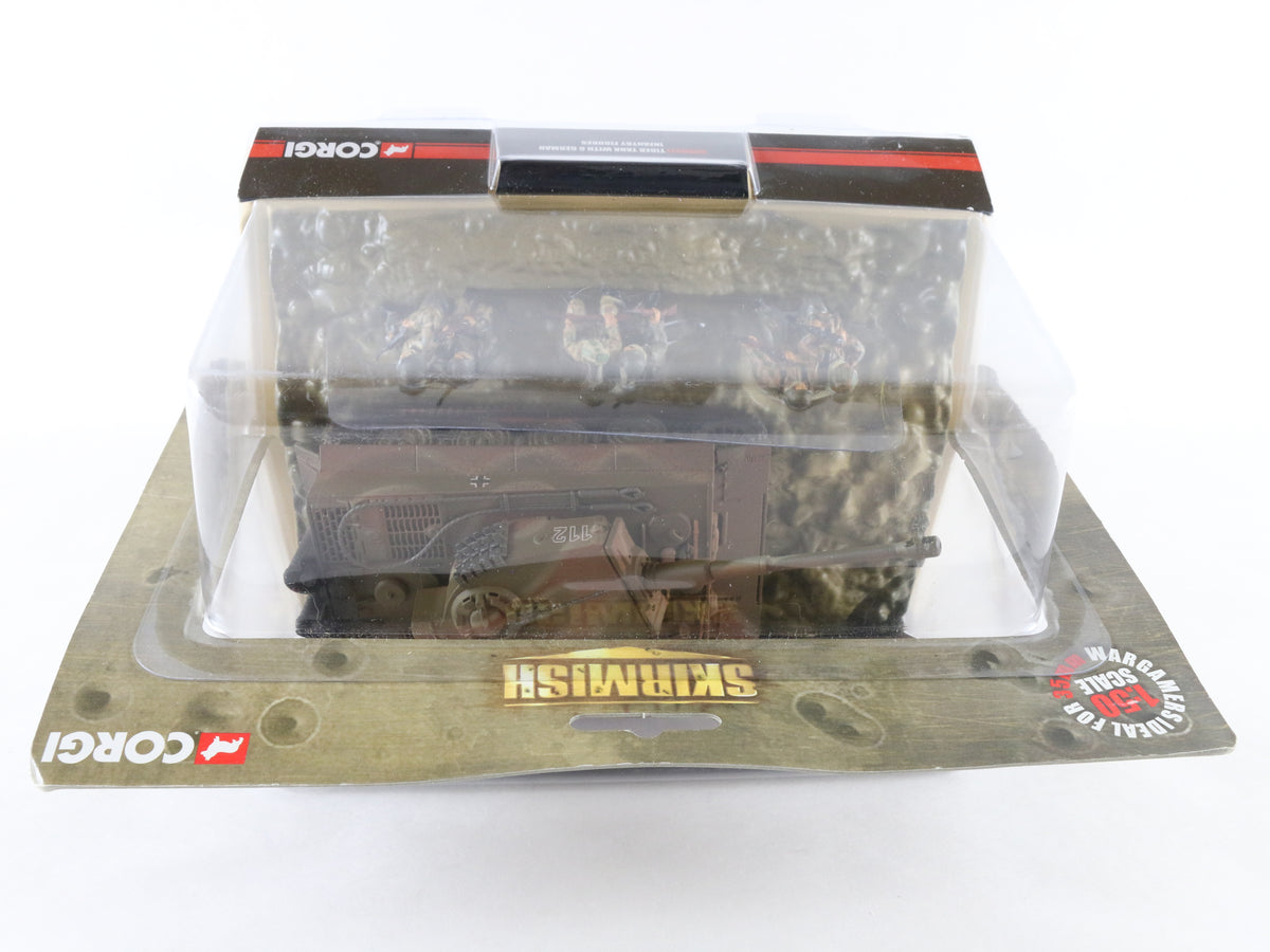 Tiger Tank & German Infantry Corgi 1:50 Skirmish US60511 Sealed