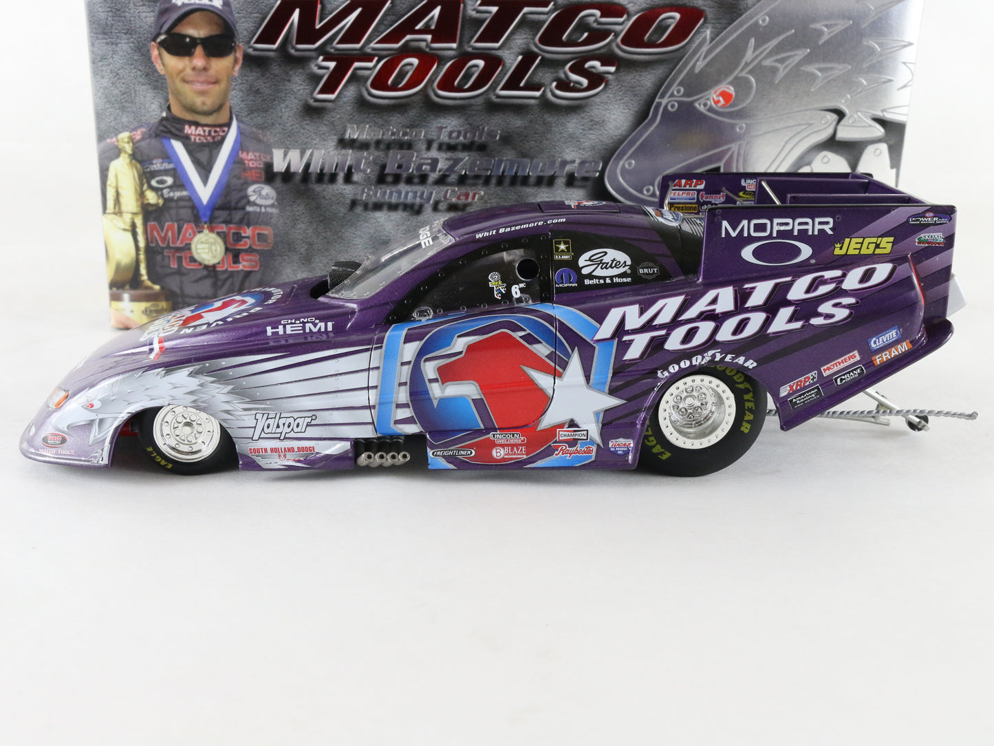 2005 Dodge Funny Car Matco Tools Bazemore Racing Champions 1:24 788 Of 1500