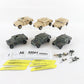 Lot Of 6 M1114 M1025 M1026 M966 HMMWV Military Trucks Dragon 1:72 Models
