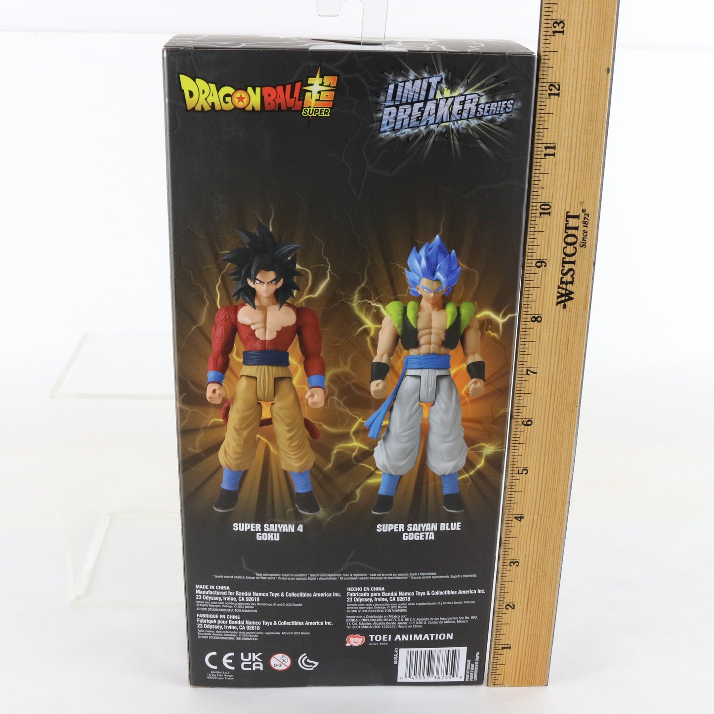 Bandai Dragon Ball Super Limit Breaker Super Saiyan Blue Gogeta Figure 36745