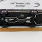 1967 Pontiac GTO Hardtop Dark Purple Danbury Mint 1:24 Diecast Model AS-IS
