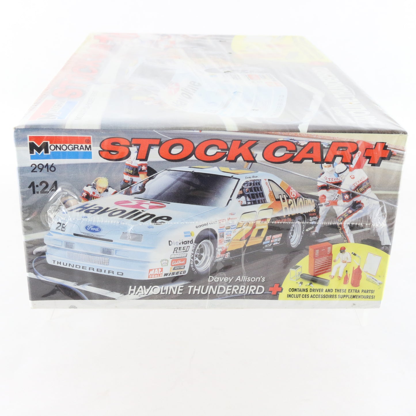 Ford Thunderbird Stock Car Davey Allison Havoline Monogram 1:24 SEALED Kit 2916