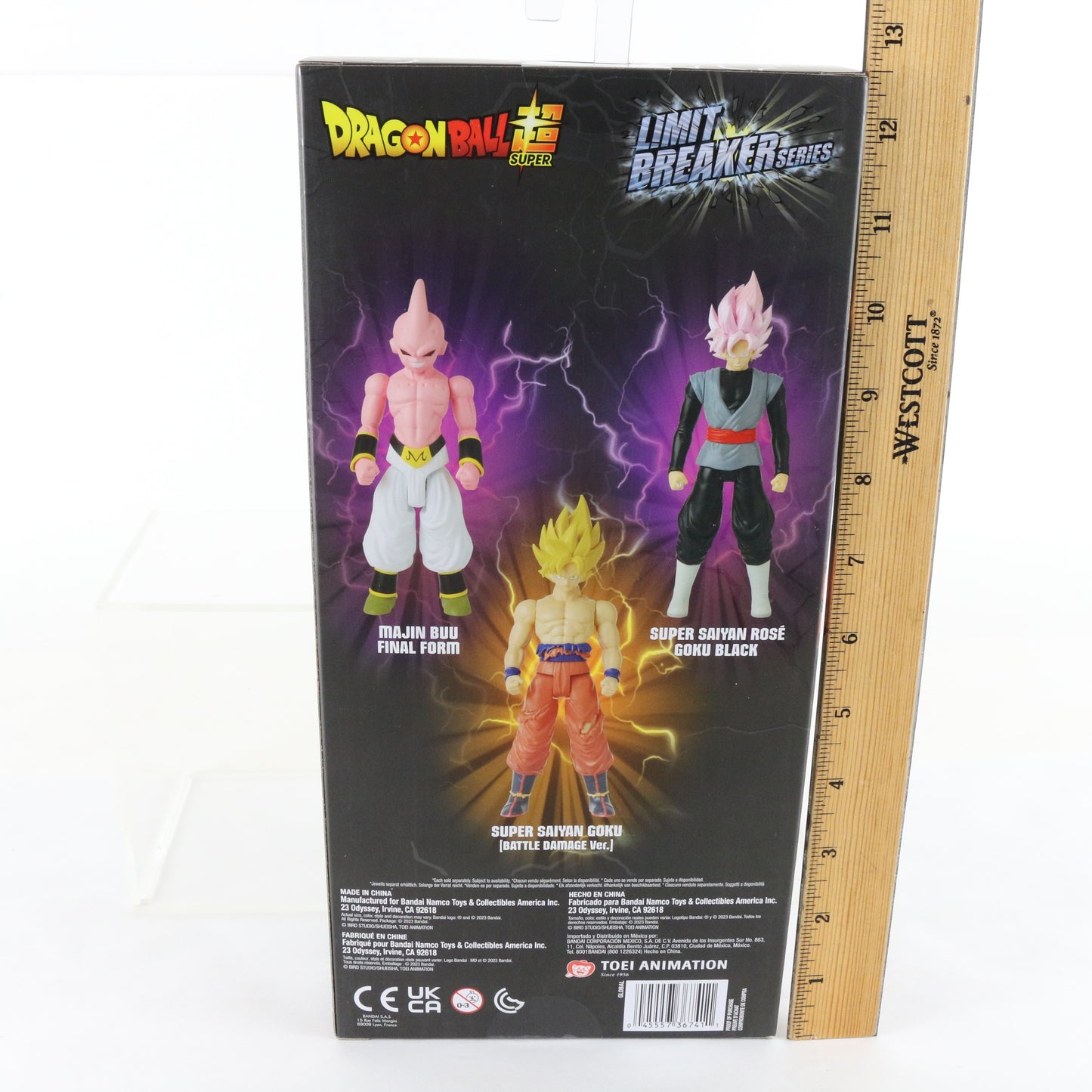 Dragon Ball Super Limit Breaker Super Saiyan Goku Battle Damaged Figure 36741