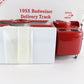 1955 White 3000 Budweiser Delivery Truck Red Danbury Mint 1:24 Diecast Model