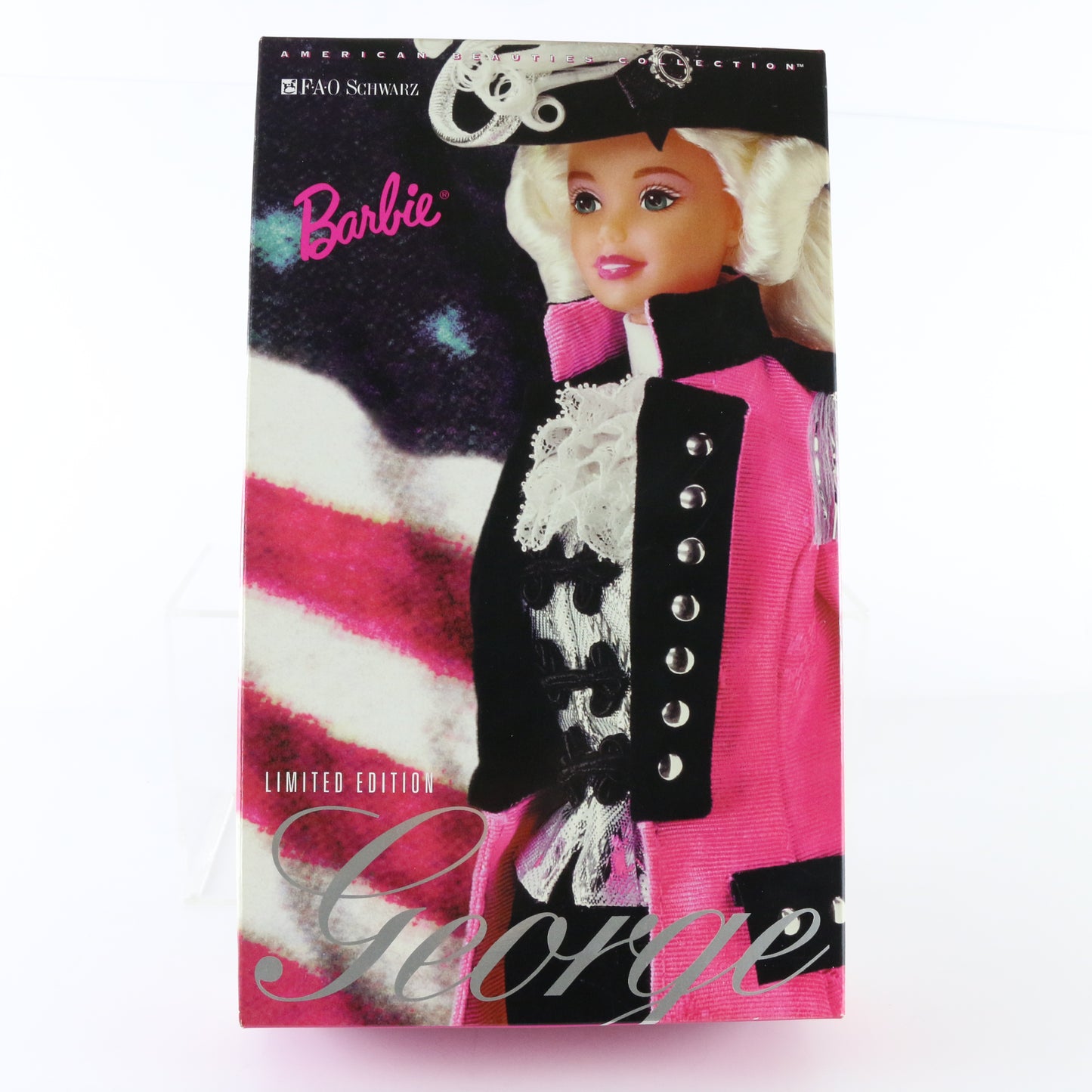 George Washington Ann Driskill Fao Schwarz American Beauties Barbie Mattel 17557