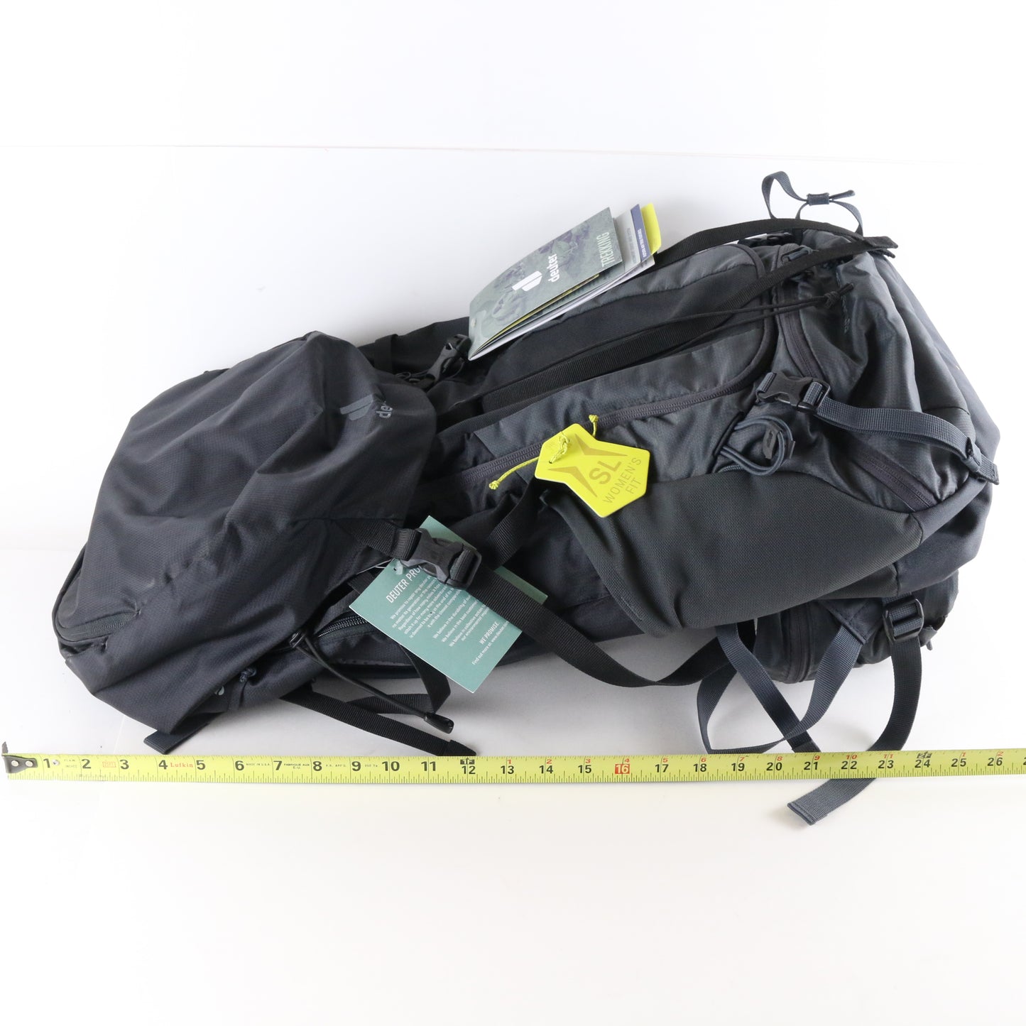 Deuter Futura Trek 55+10 SL Womens Fit Black Graphite Trekking Hiking Backpack