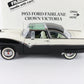 1955 Ford Fairlane Crown Victoria Danbury Mint 1:24 White Black Diecast Model