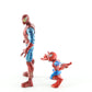 Lot Of 2 Spider Man Figures Marvel Legends Posable Custom Painted Marvel