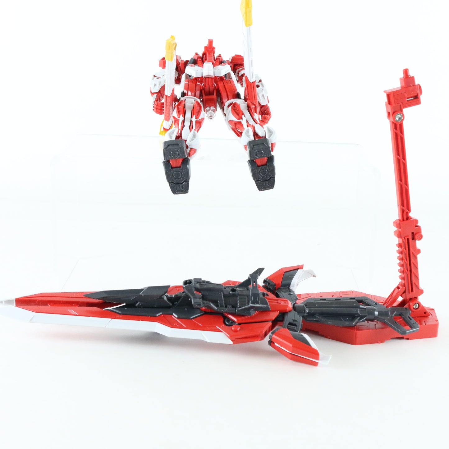 Gundam MG Mbf-p02kai Astray Red Frame Bandai 1/100 Model Figure W/ Instructions