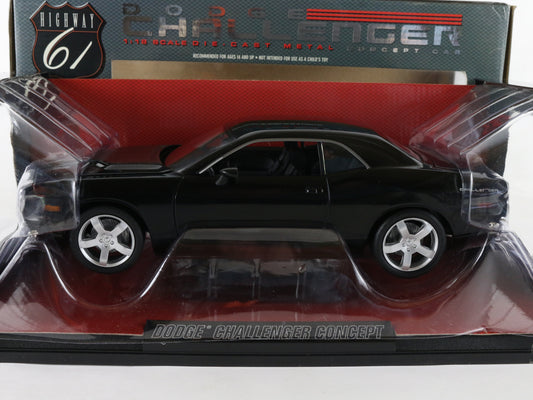 Dodge Challenger Concept Black Highway 61 1:18 LE of 504 50598