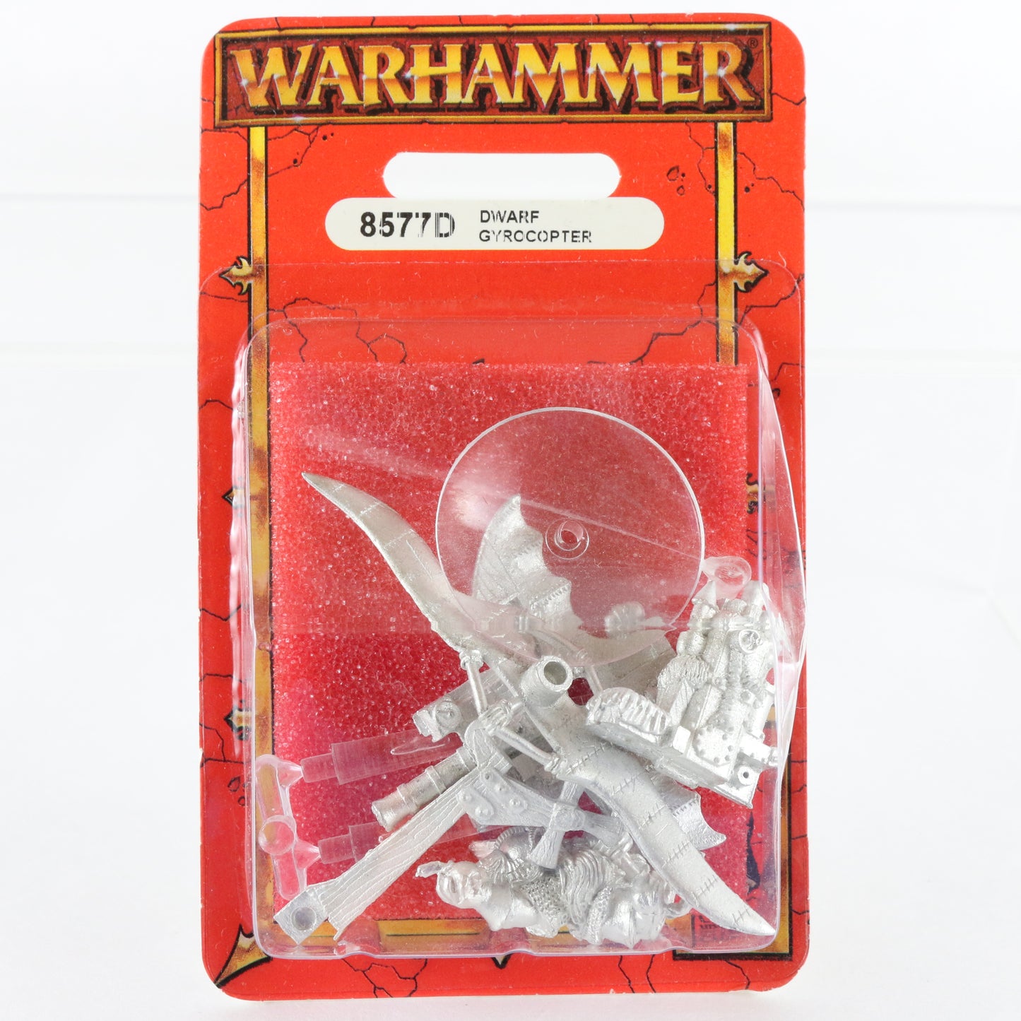 Dwarf Troll Slayer Command Standard Bearer Citadel Warhammer White Painted