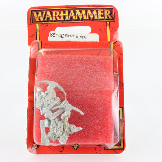 Dwarf Troll Slayer W/ Axe Citadel Warhammer 8091/7 White Painted 1"