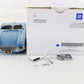 1961 Chevy Corvette Convertible Blue White Limited Danbury Mint 1:24 AS-IS