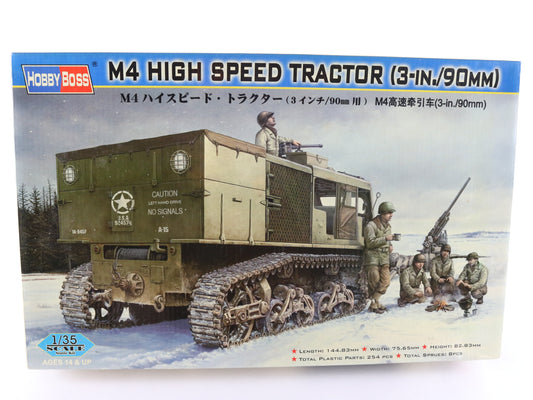 M4 High Speed Artillery Tractor Hobbyboss 1:35 82407 Painted Military Kit