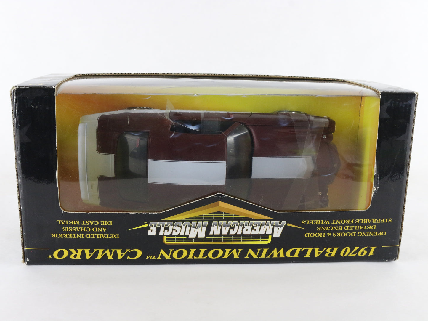 1970 Chevy Camaro Baldwin Motion Red White American Muscle ERTL 1:18 32516 LE