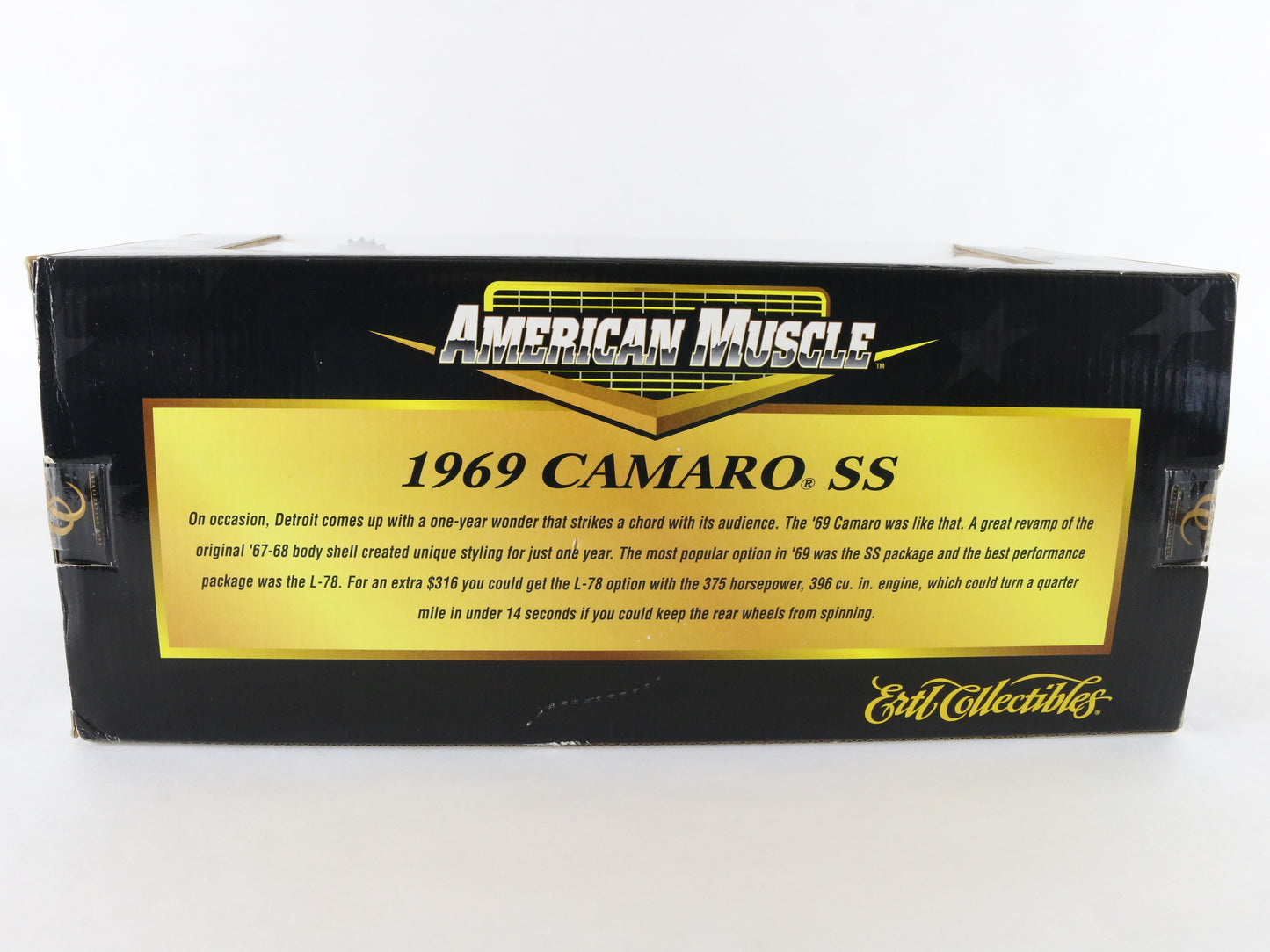 1969 Chevy Camaro SS Convertible White American Muscle ERTL 1:18 EXCLUSIVE 32467