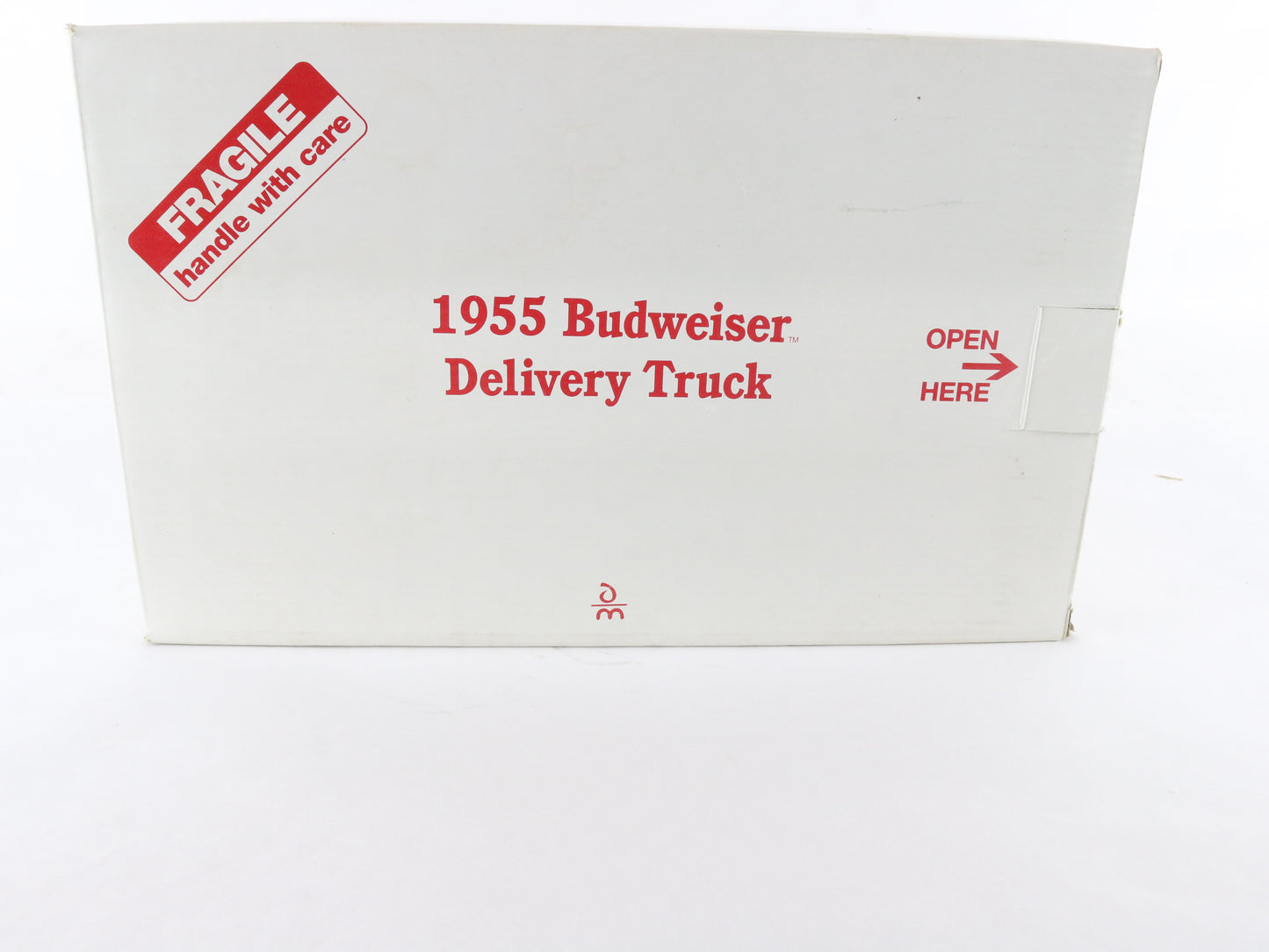 1955 White 3014WLB Budweiser Delivery Truck Red White Danbury Mint 1:24 Diecast