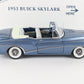 1953 Buick Skylark Blue Convertible Danbury Mint 1:24 Diecast Model Car