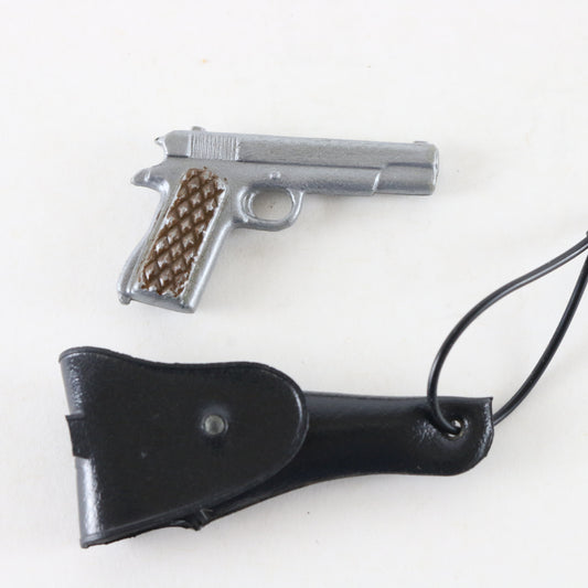  1960s Hasbro Gi Joe Colt 45 Pistol W/ Holster For 12" Figures