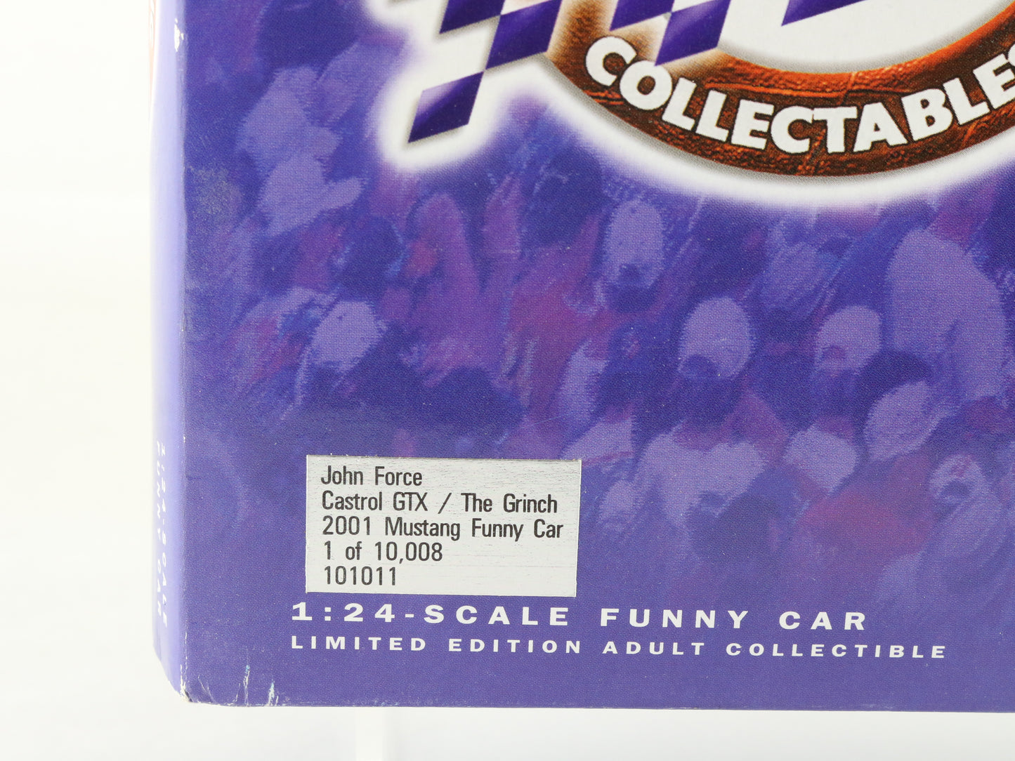 2001 Mustang Funny Car Grinch John Force Action 1:24 1 Of 10008 101011 LN
