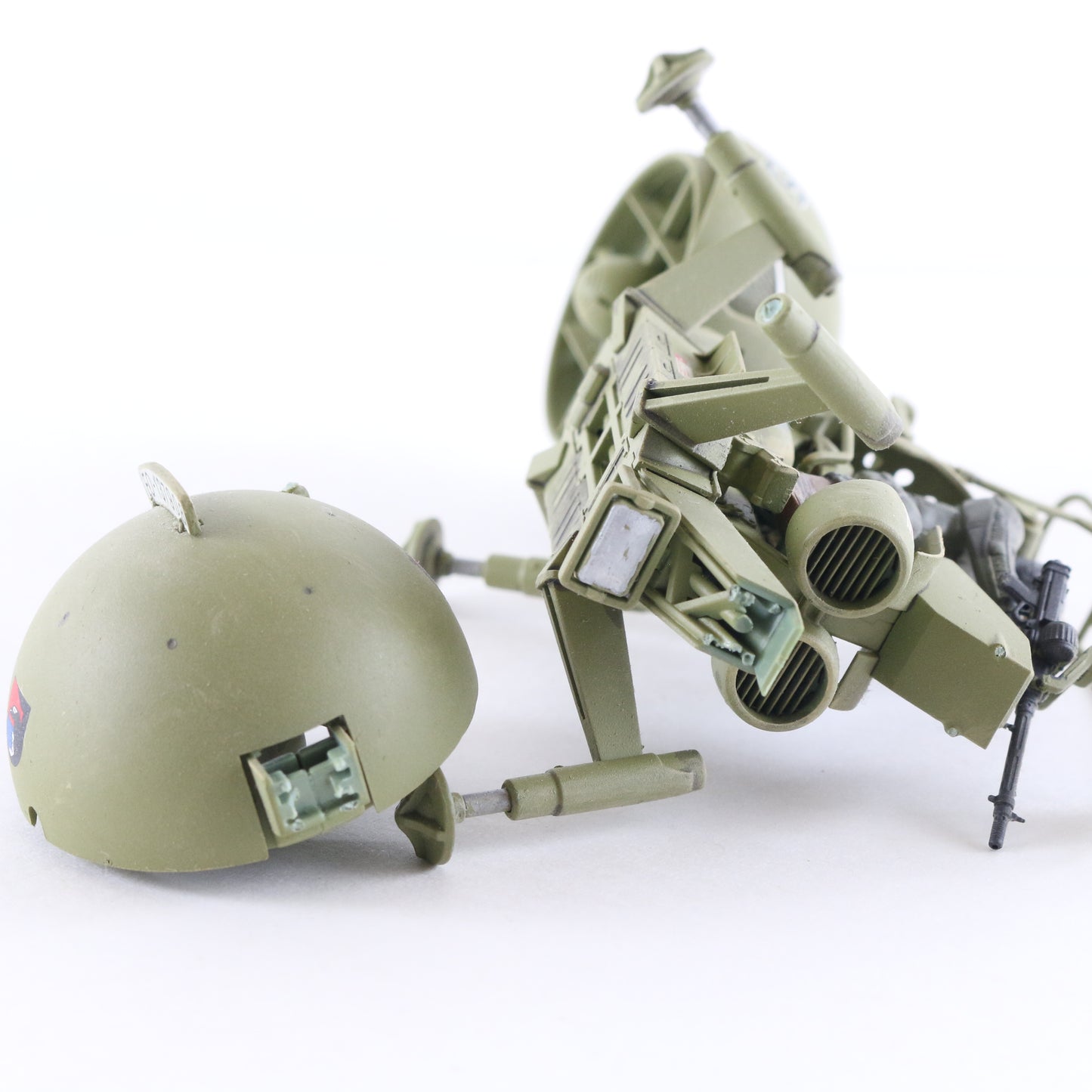 Bandai Gundam Zeon Mobile Scout Mobile Suit 1/35 Custom Built & Painted